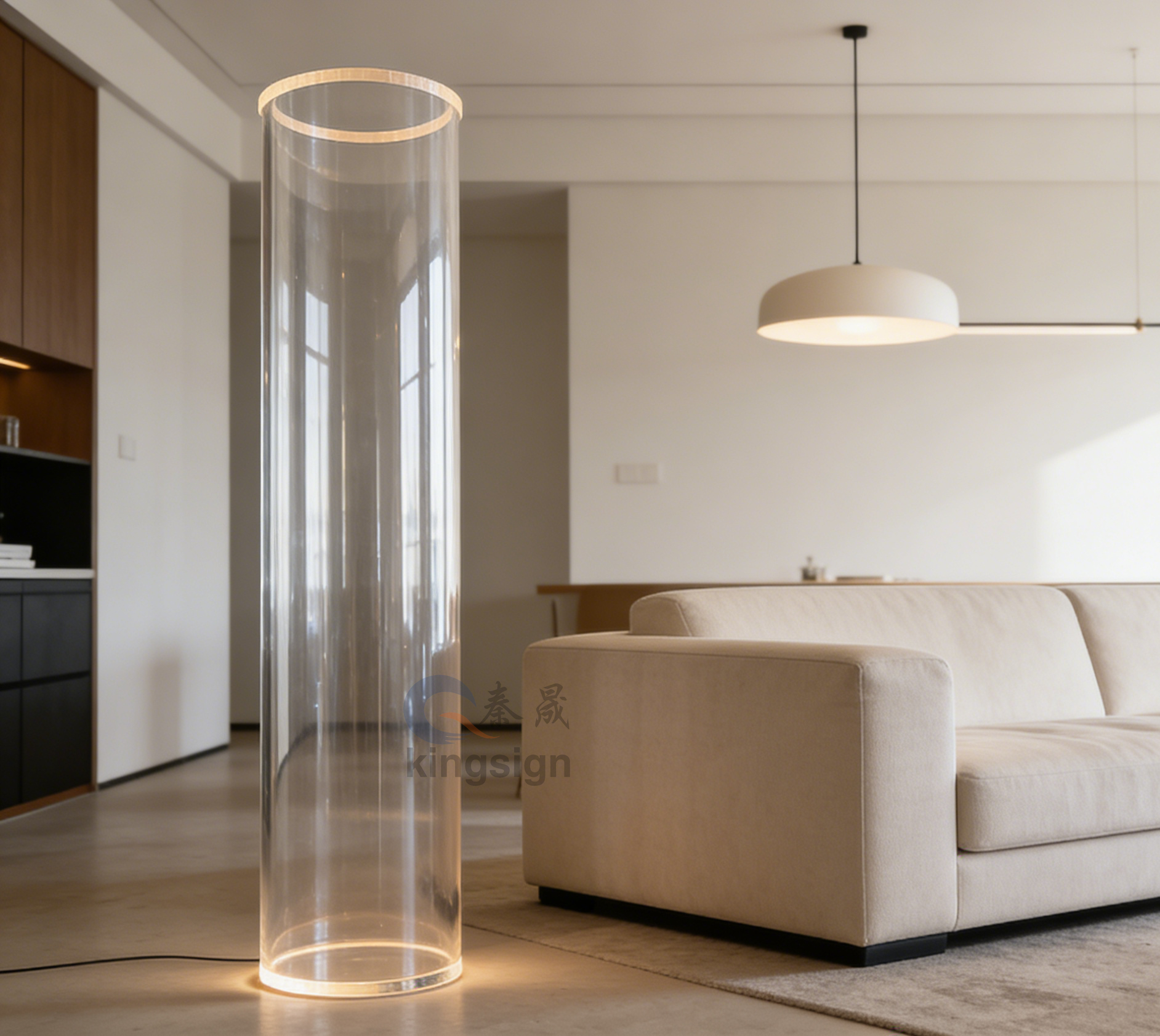 عالمی صنعتی اور ڈیزائن کے حل کے لیے Kingsign Acrylic Tubes